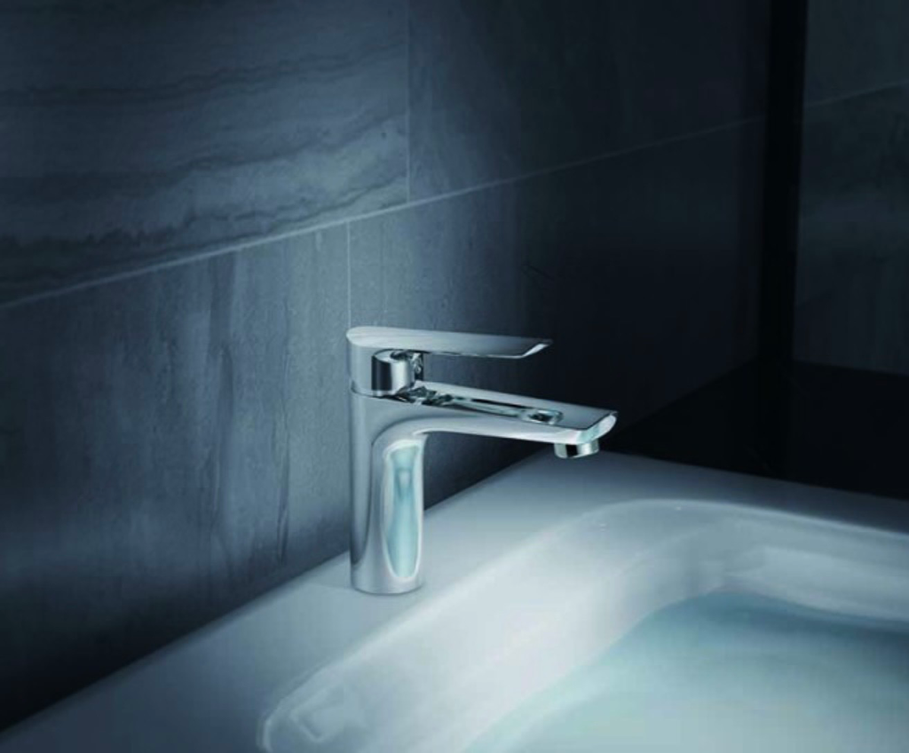 Inter Ceramic Wastafelkraan Chrome messing  ICF-1498189