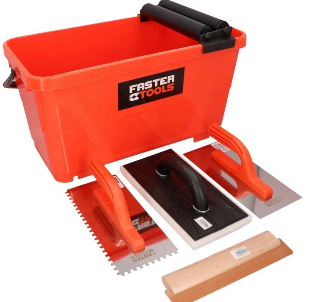 FT362-18 FASTER TOOLS tegelemmer - set