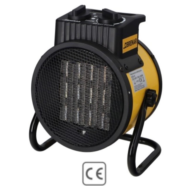 BRENAR Ronde elektrische kachel 2kW B130-01