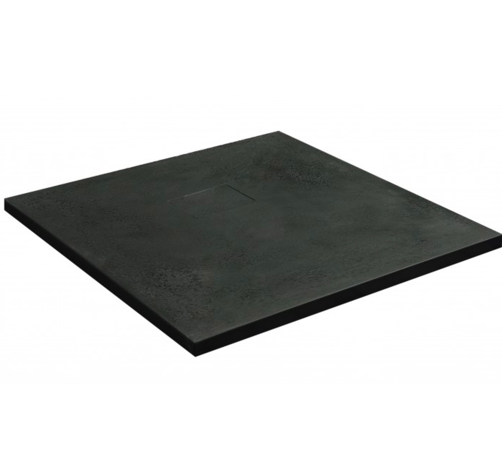 Inter Ceramic Douchebak Polymarmer van hars 80*80*4cm ICST-8010RS-2