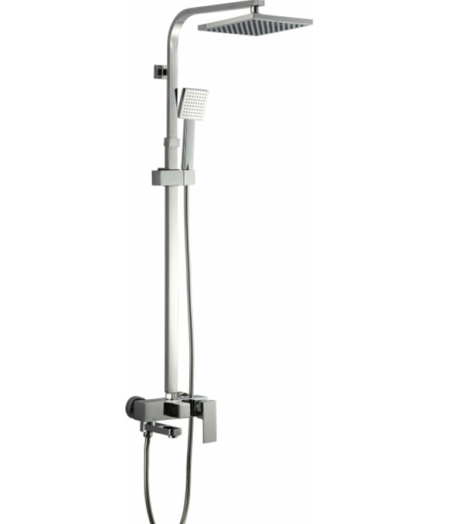 Inter Ceramic Opbouw doucheset Chrome met badkraan "ALP"            ICT-8866