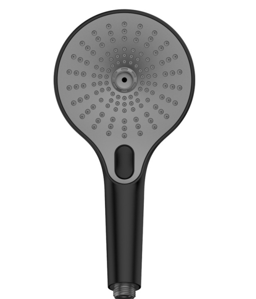 Inter Ceramic Hand Shower Mat Black 3 standen ICH 7315G