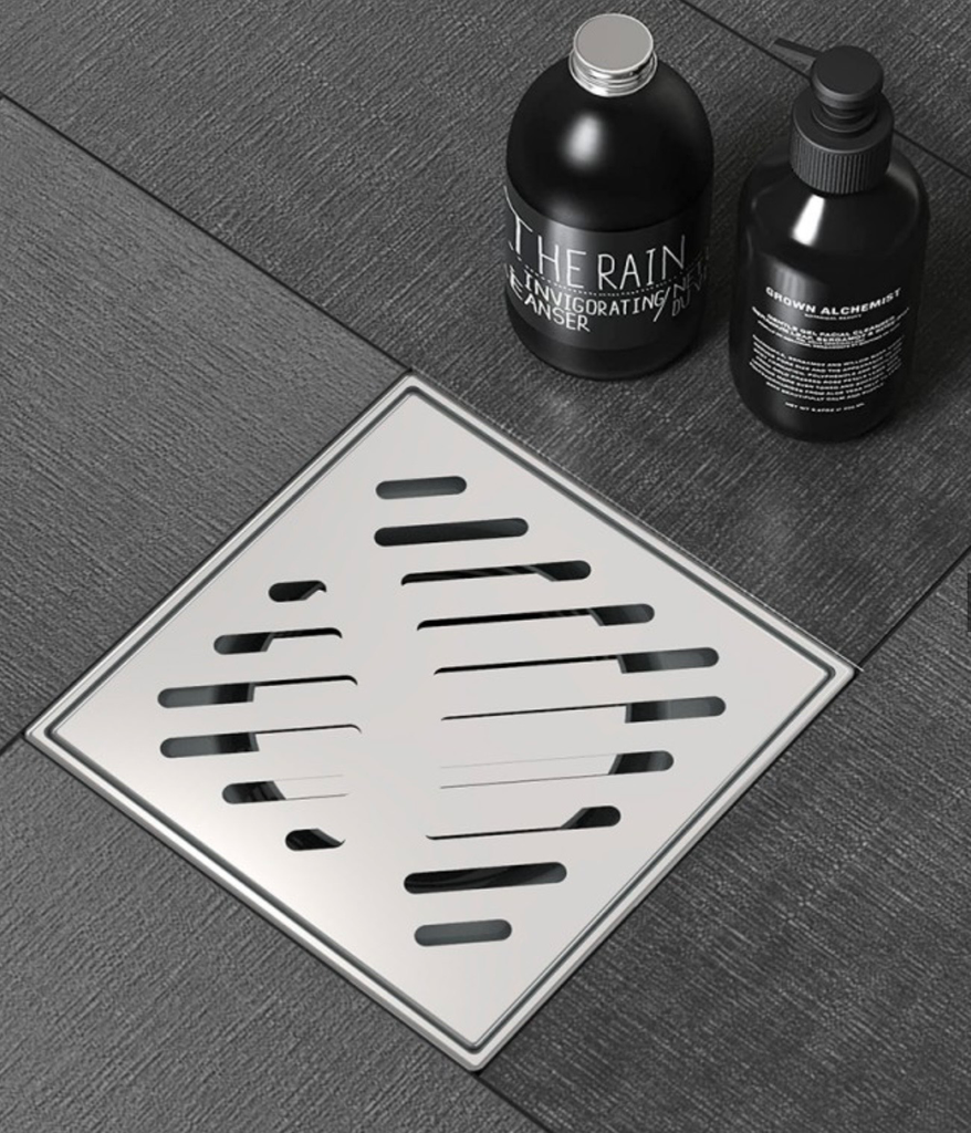 Inter Ceramic Douche siphon ICD 6414C Licht Grijs