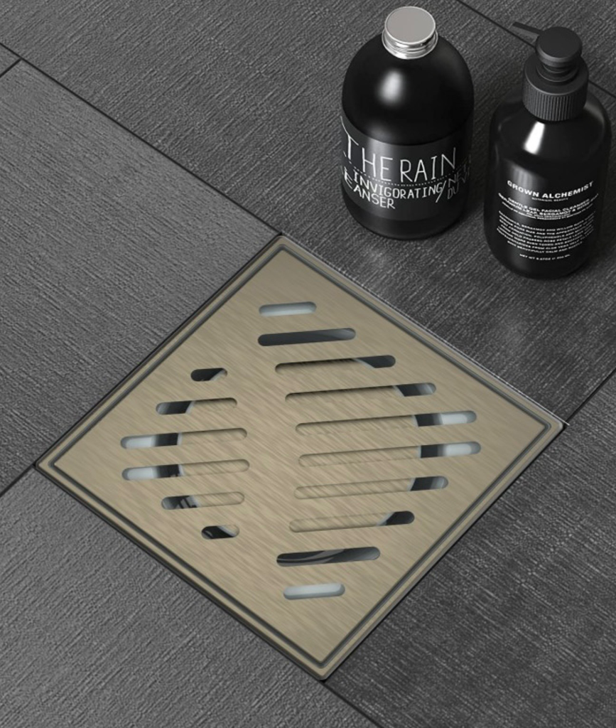 Inter Ceramic Douche siphon ICD 6414BR Gun Grijs